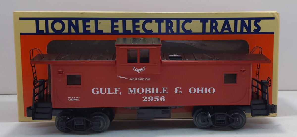 Lionel 6-19721 O Gulf Mobile & Ohio Extended Vision Caboose #2956 LN/Box