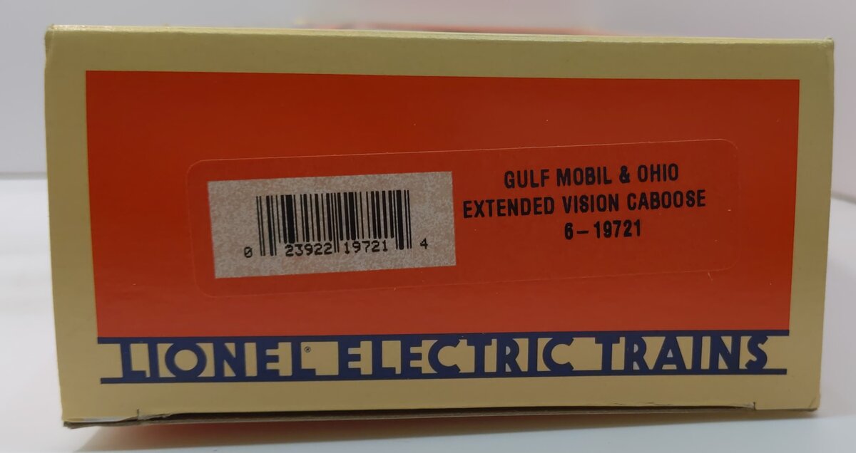 Lionel 6-19721 Gulf Mobile & Ohio Extended Vision Caboose #2956
