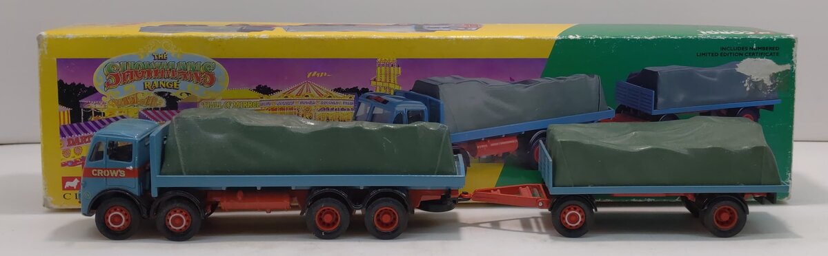 Corgi 27602 1:50Billy Crow&Sons Atkinson 8-Wheel Rigid Truck&Trailer W/Loads Set MT/Box