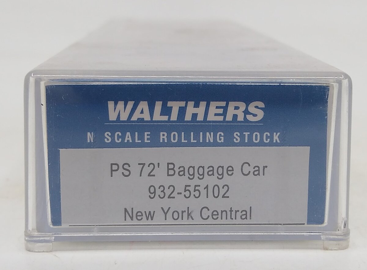 Walthers 932-55102 N Scale New York Central Baggage Car LN/Box