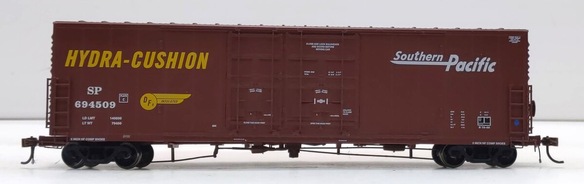 Athearn G4374 HO Southern Pacific 50' PC&F Box w/8'& 6' (Large Letter) #694509 LN/Box