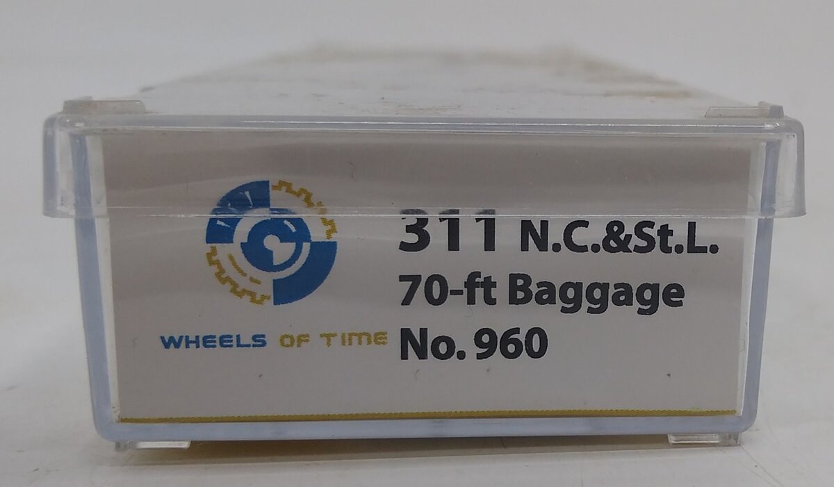 Wheels of Time 311 70' Heavyweight Baggage-Express Passenger Car #960