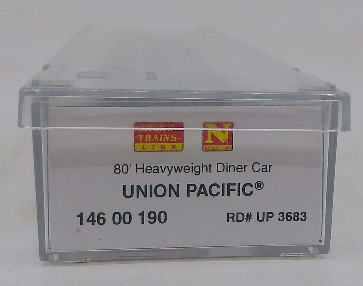 Micro-Trains 14600190 N Union Pacific 80' Heavyweight Diner Car #3683
