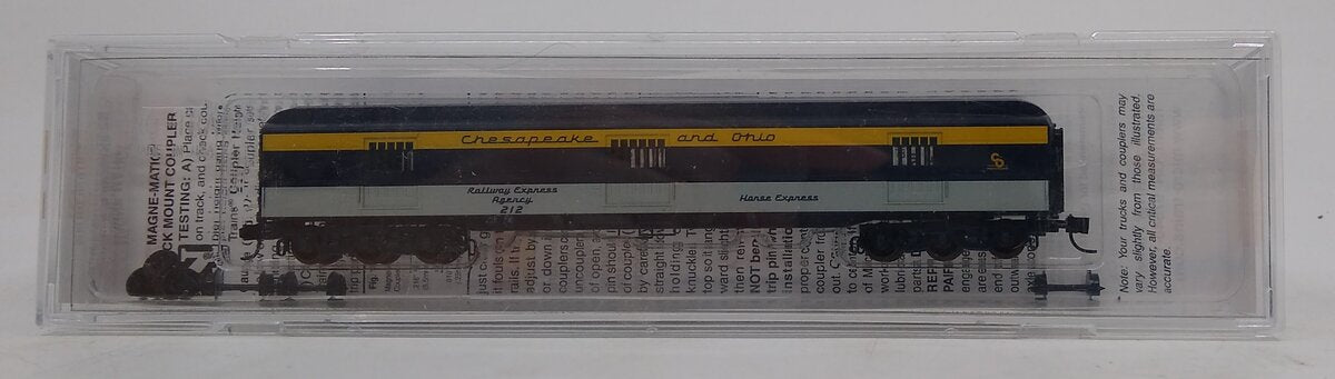 Micro-Trains 14900410 N Chesapeake & Ohio 70' Heavyweight Horse Car #212