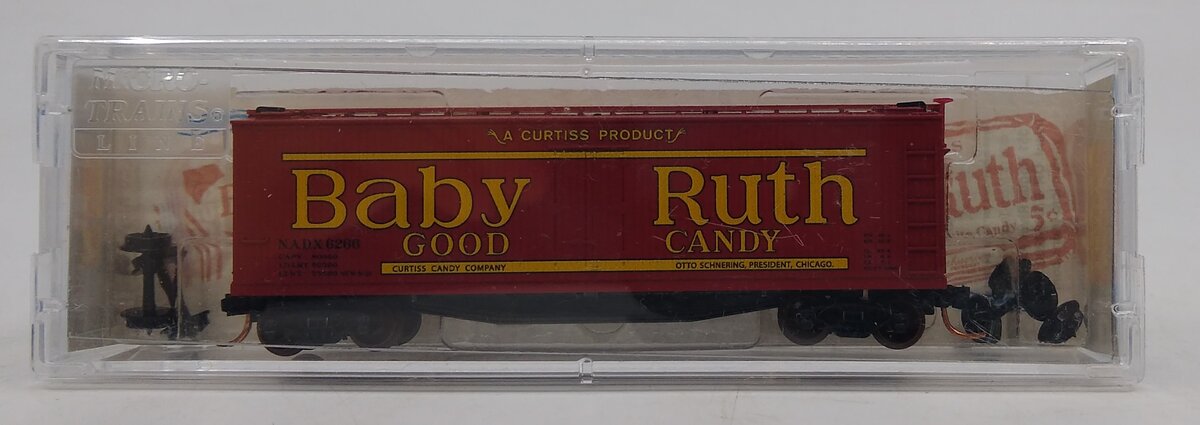 Micro-Trains 04900720 N Baby Ruth Candy 40' Double Sheathed Wood Reefer #6266