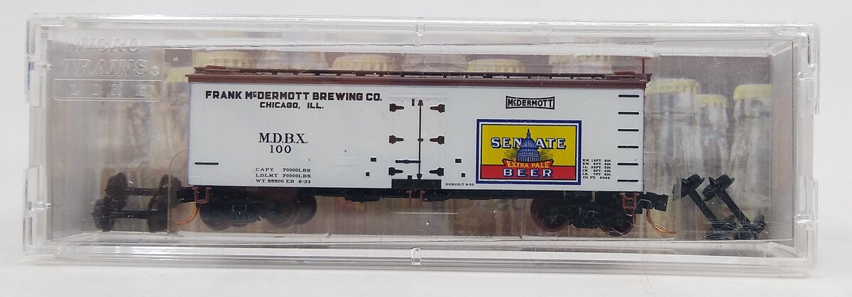 Micro-Trains 05800546 N MDBX 36' Wood Sheathed Ice Reefer #100