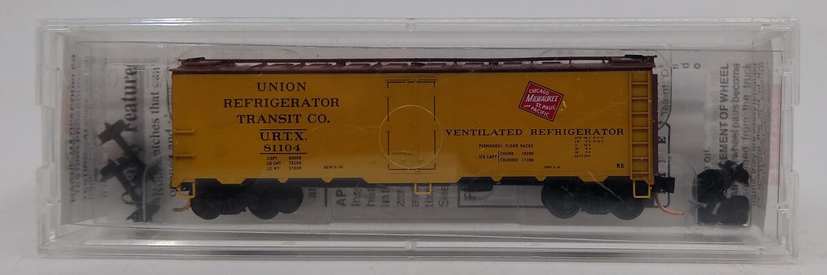 Micro-Trains 05900100 N URTX 40' Steel Side Ice Reefer #81104 LN/Box