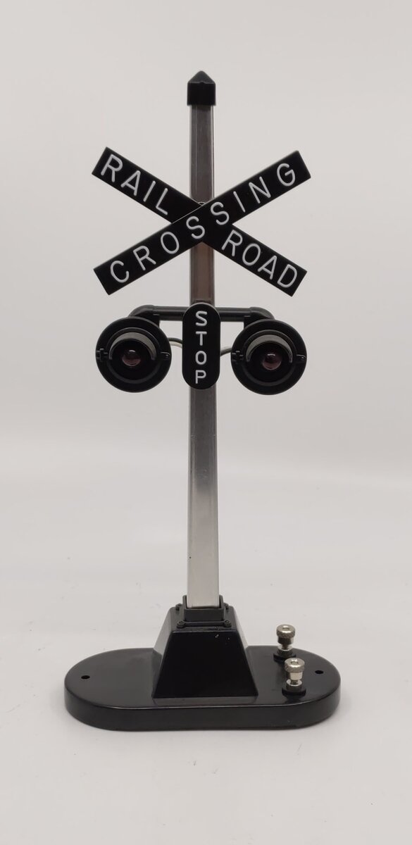 Lionel 6-12888 O Gauge #154 Railroad Crossing Highway Flasher Signal LN/Box