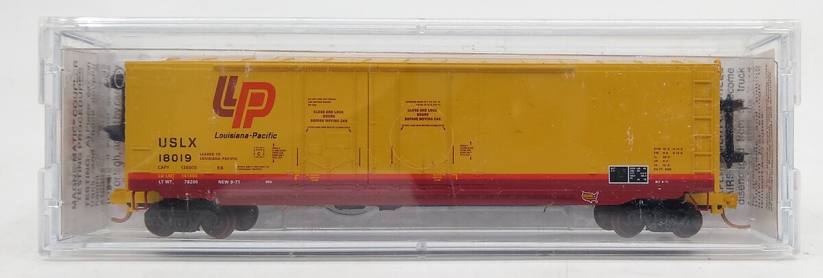Micro-Trains 07500150 N LP 50' Standard Double Plug Boxcar #18019 LN/Box