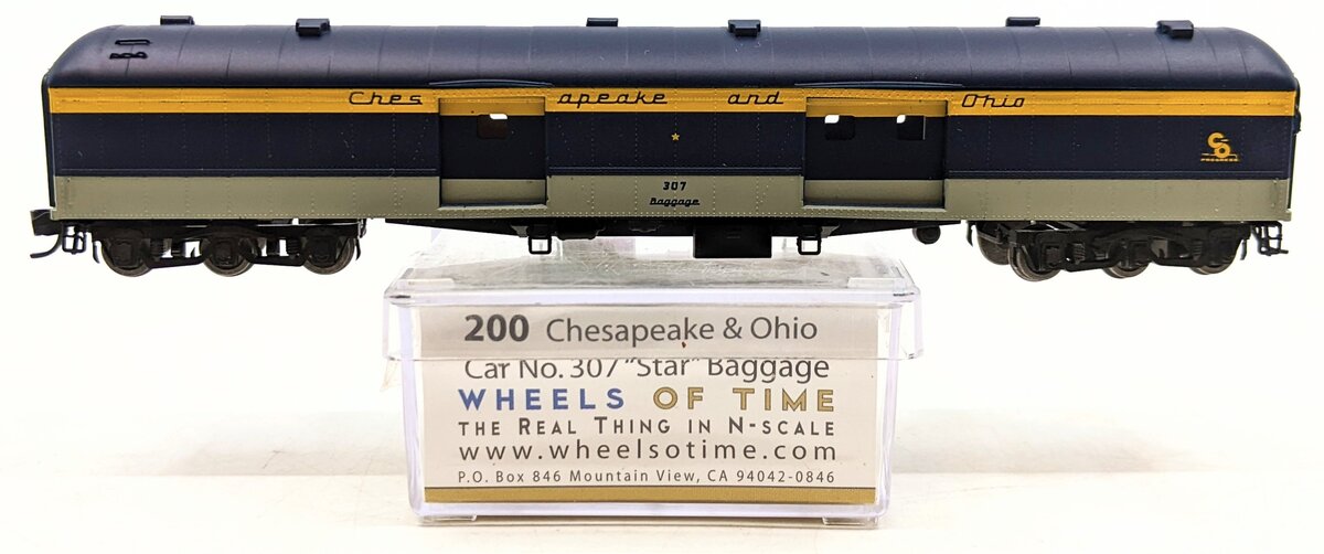 Wheels of Time 200 N Scale Chesapeake & Ohio 
