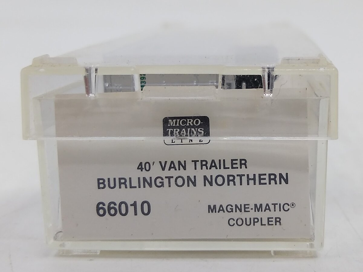 Micro-Trains 45000010 N Burlington Northern 40' Van Trailer #900392