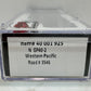 Atlas 40001925 N Scale Western Pacific GP-40-2Diesel Locomotive #3546