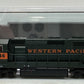 Atlas 40001925 N Scale Western Pacific GP-40-2Diesel Locomotive #3546