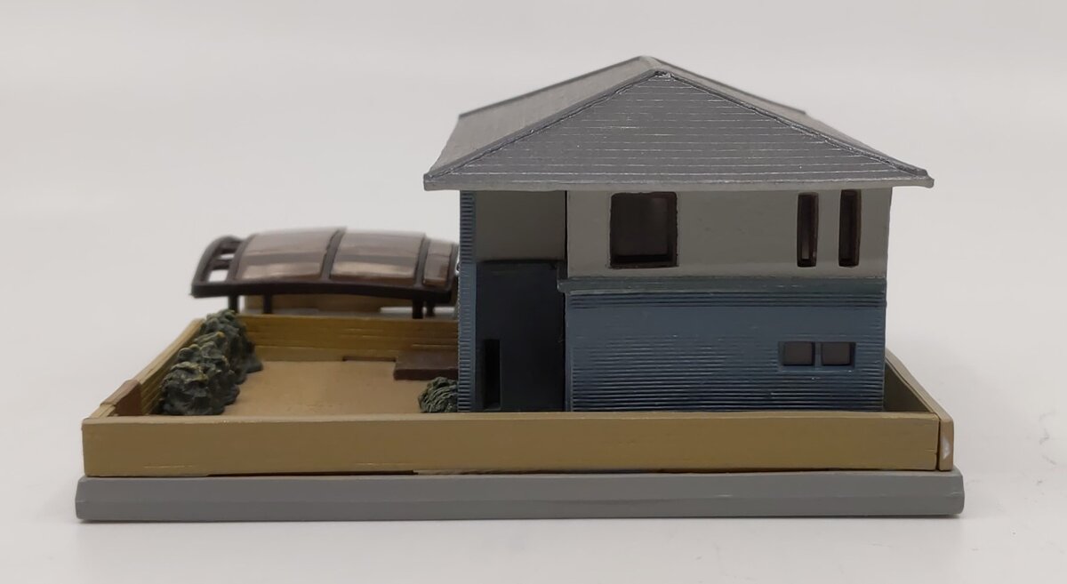TomyTec 013-3 N Scale North Avenue House - Assembled EX