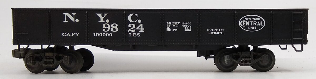 Lionel 6-9824 O Gauge New York Central Gondola EX/Box