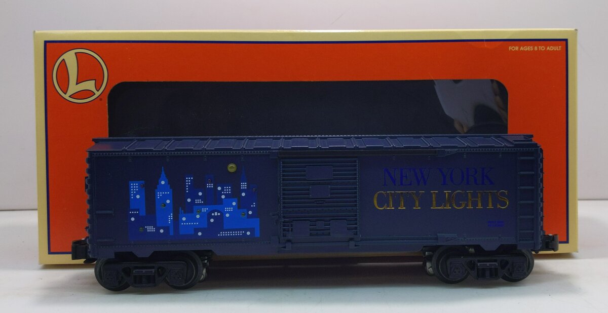 Lionel 6-16791 O Gauge New York City Lights Boxcar LN/Box