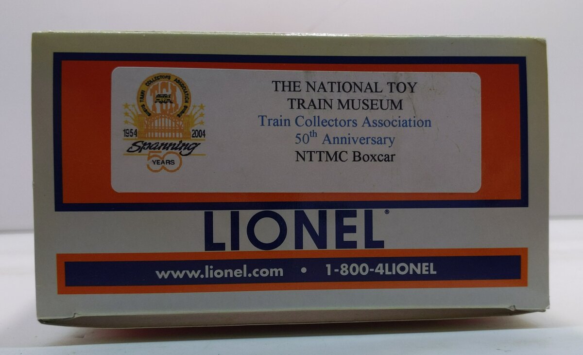 Lionel 6-52361 O Gauge Toy Train Museum 50th Anniversary Boxcar LN/Box