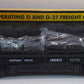 MTH 30-7649 O Gauge Northern Pacific Operating Flatcar w/ Logs #120317 NIB