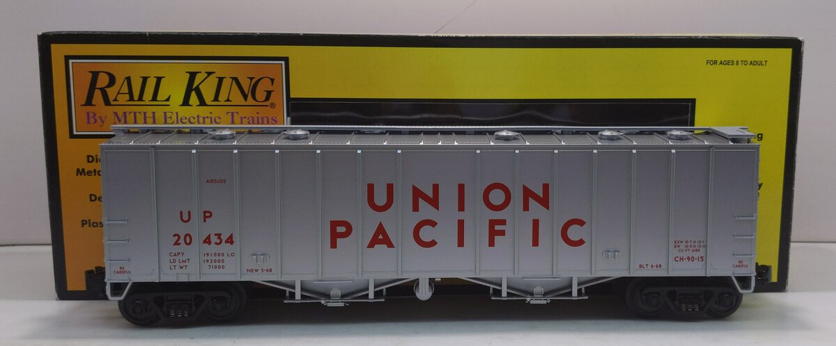MTH 30-7532 O Gauge Union Pacific Airslide Hopper #20434