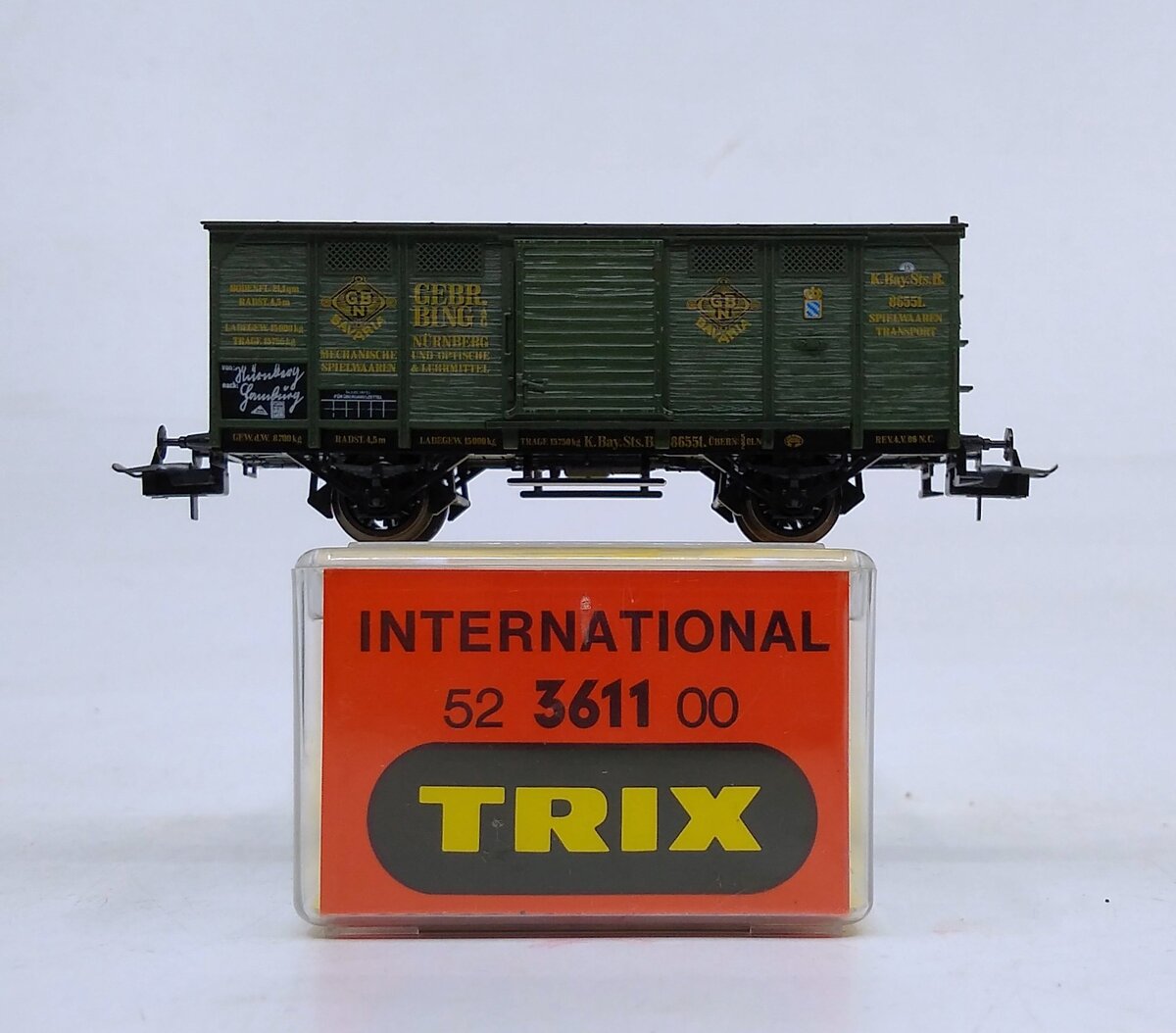 Trix 52361100 HO Royal Bavarian State Railway Hopper #86551 LN/Box