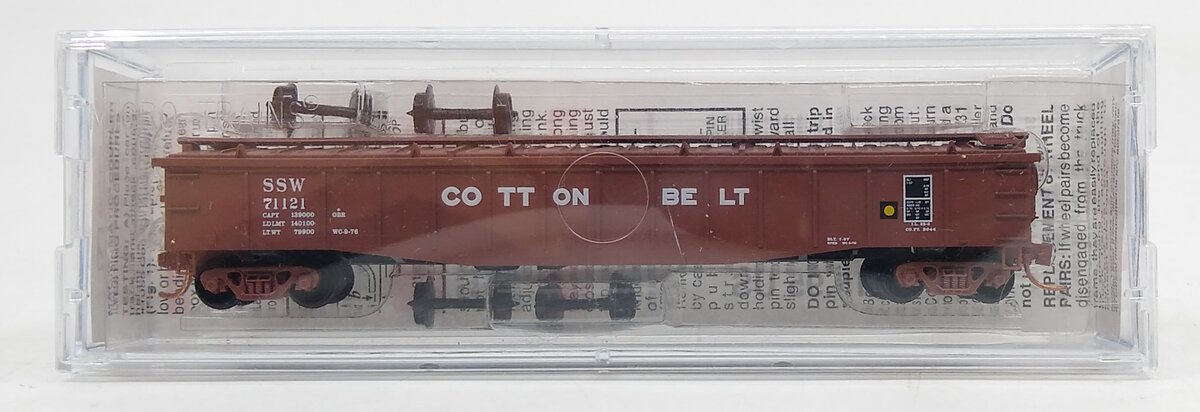 Micro-Trains 10600090 N SSW 50' Steel Side 14' Panel Gondola #71121 w/Low Cover NIB