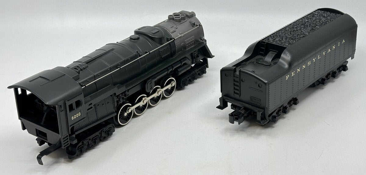 MTH 30-1167-1 O Pennsylvania 6-8-6 Turbine Steam Locomotive and Tender w/PS2 EX/Box