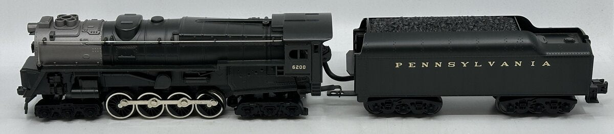 MTH 30-1167-1 O Pennsylvania 6-8-6 Turbine Steam Locomotive and Tender w/PS2 EX/Box