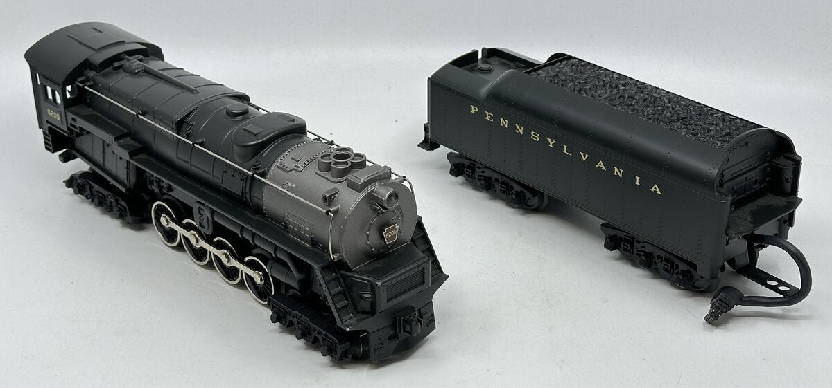 MTH 30-1167-1 O Pennsylvania 6-8-6 Turbine Steam Locomotive and Tender w/PS2 EX/Box
