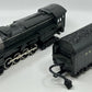 MTH 30-1167-1 O Pennsylvania 6-8-6 Turbine Steam Locomotive and Tender w/PS2 EX/Box