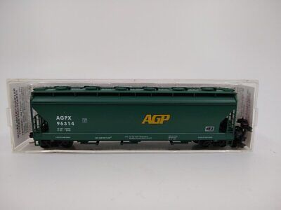 Micro-Trains 09300060 N Scale AGP 3-Bay ACF Center Flow Covered Hopper #96314 LN/Box