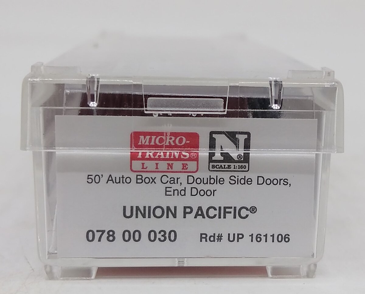 Micro-Trains 07800030 N Union Pacific 50' Double Side Door Auto Boxcar #161106