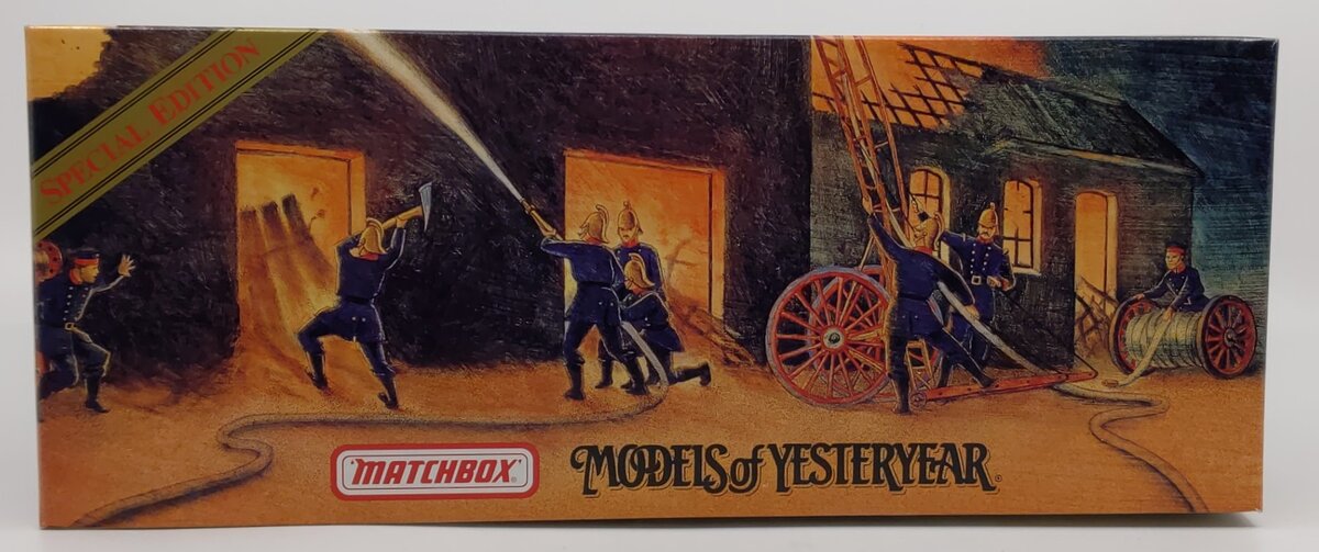 AHRENS FOX, Matchbox Models of Yesteryear, YSFE04M- 1927 N-S-4 Lockland Fire VG/Box