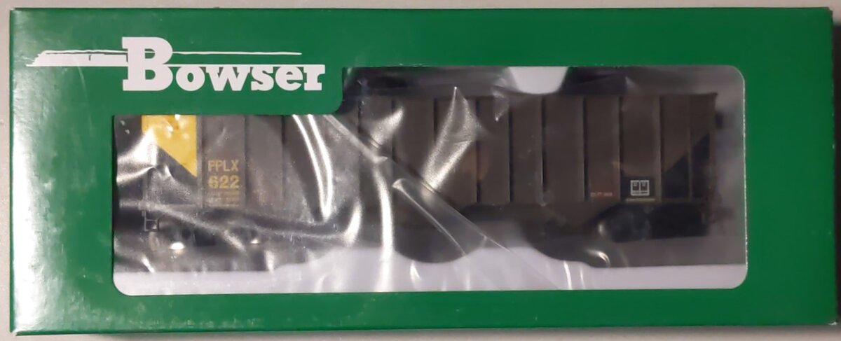 Bowser 43222 HO PPLX Executive Line 100-Ton 3-Bay Hopper Ready to Run #622