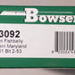 Bowser 43092 HO Western Maryland 55 Ton Fishbelly Hopper Car #21501