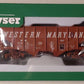 Bowser 43093 HO Scale Western Maryland 55 Ton Fishbelly Hopper Car #21512