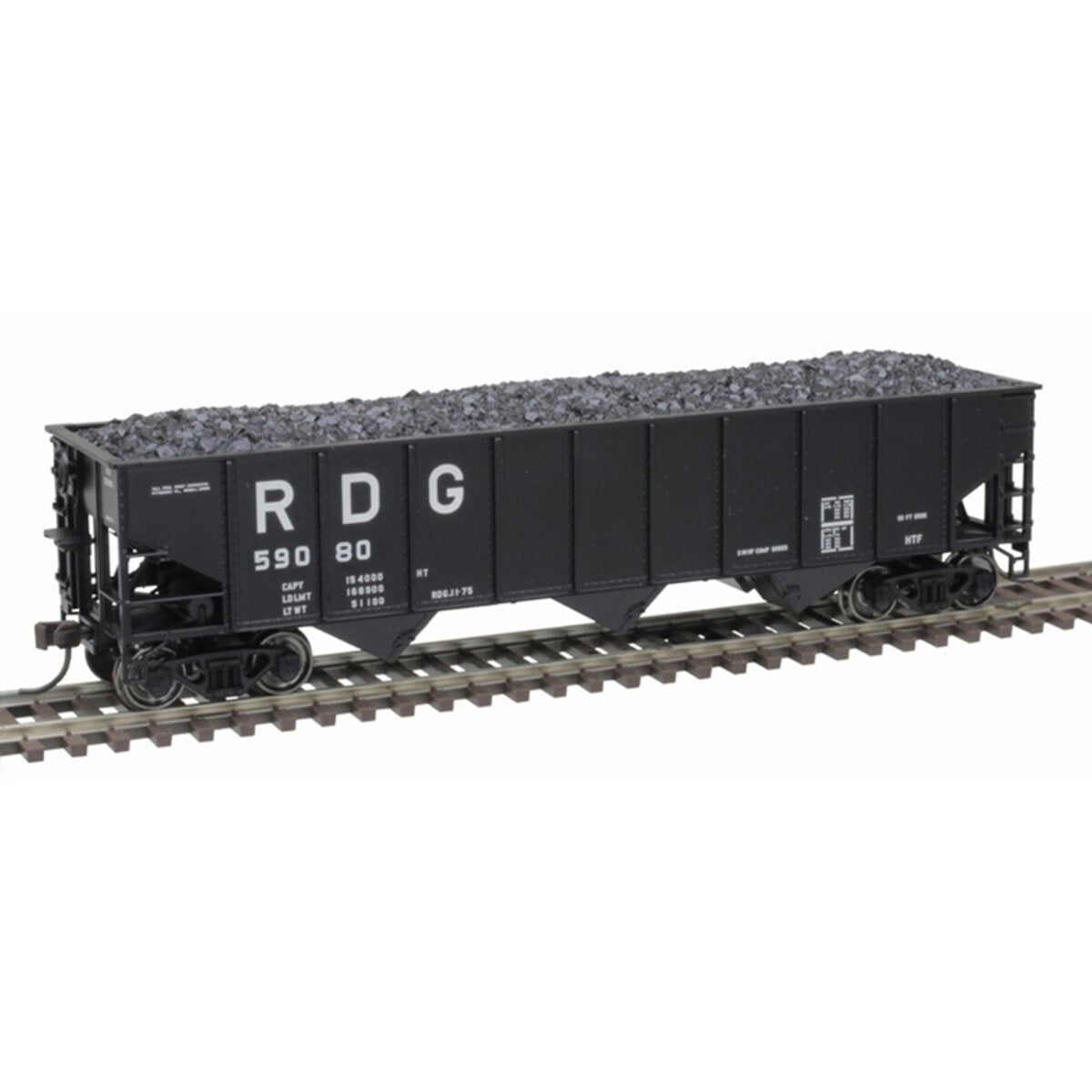 Atlas 20006928 HO Scale Reading AAR 70 Ton 9-Panel Open Hopper #59080