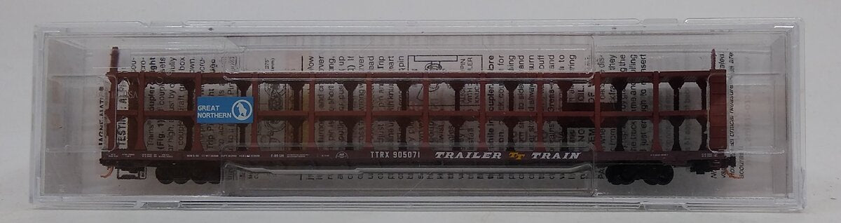 Micro-Trains 11200100 N Great Northern 89' Tri-Level Open Autorack #905071