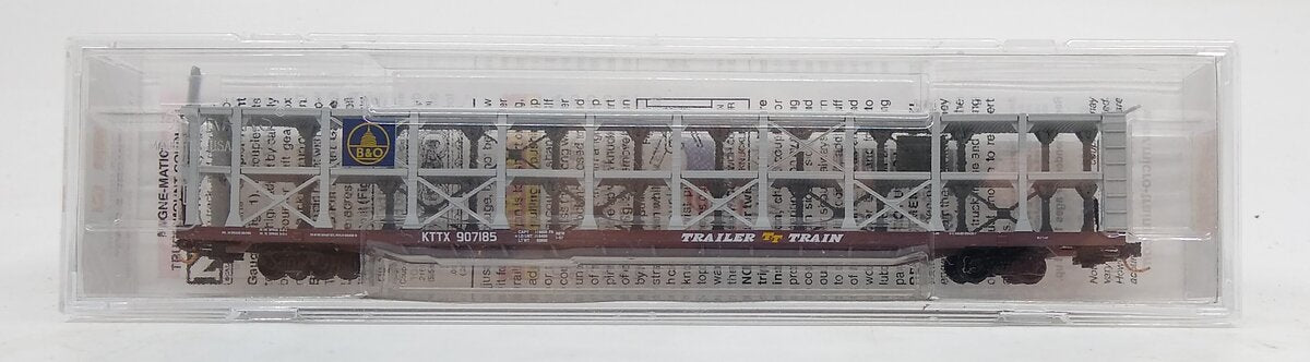 Micro-Trains 11200090 N Baltimore & Ohio 89' Tri-level Open Autorack #907185