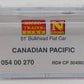 Micro-Trains 05400270 N Canadian Pacific Bulkhead Flatcar w/Load #304903