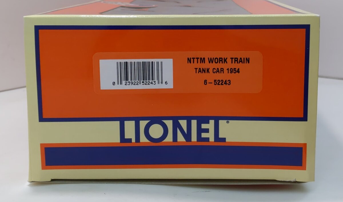Lionel 6-52243 O Gauge TCA NTTM Single Dome Tank Car #1954 EX/Box