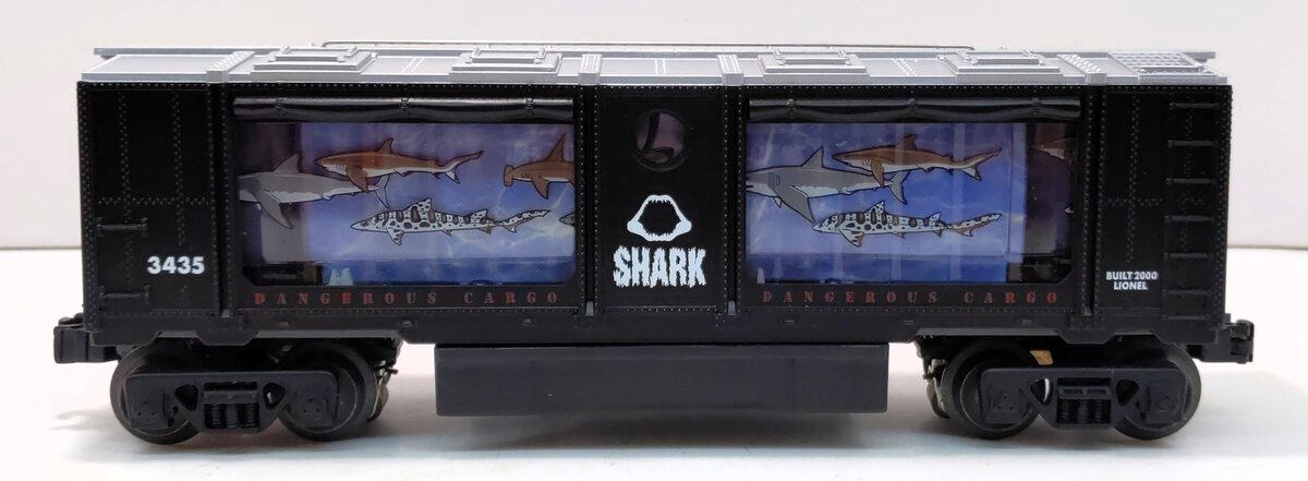 Lionel 6-19868 O Shark Command Controlled Aquarium Car #3435