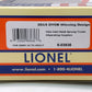 Lionel 6-83636 O Gauge 115th Anniversary Design Winning Boxcar