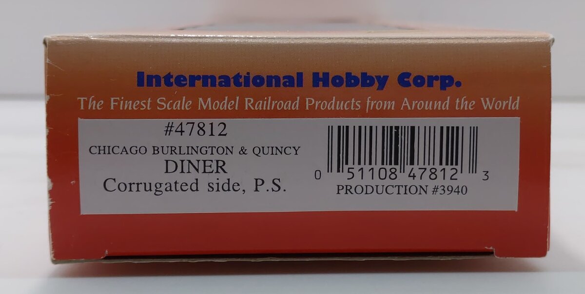 IHC 47812 HO Scale CB&Q 