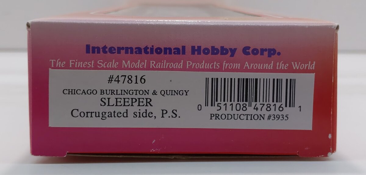 IHC 47816 HO Scale CB&Q 