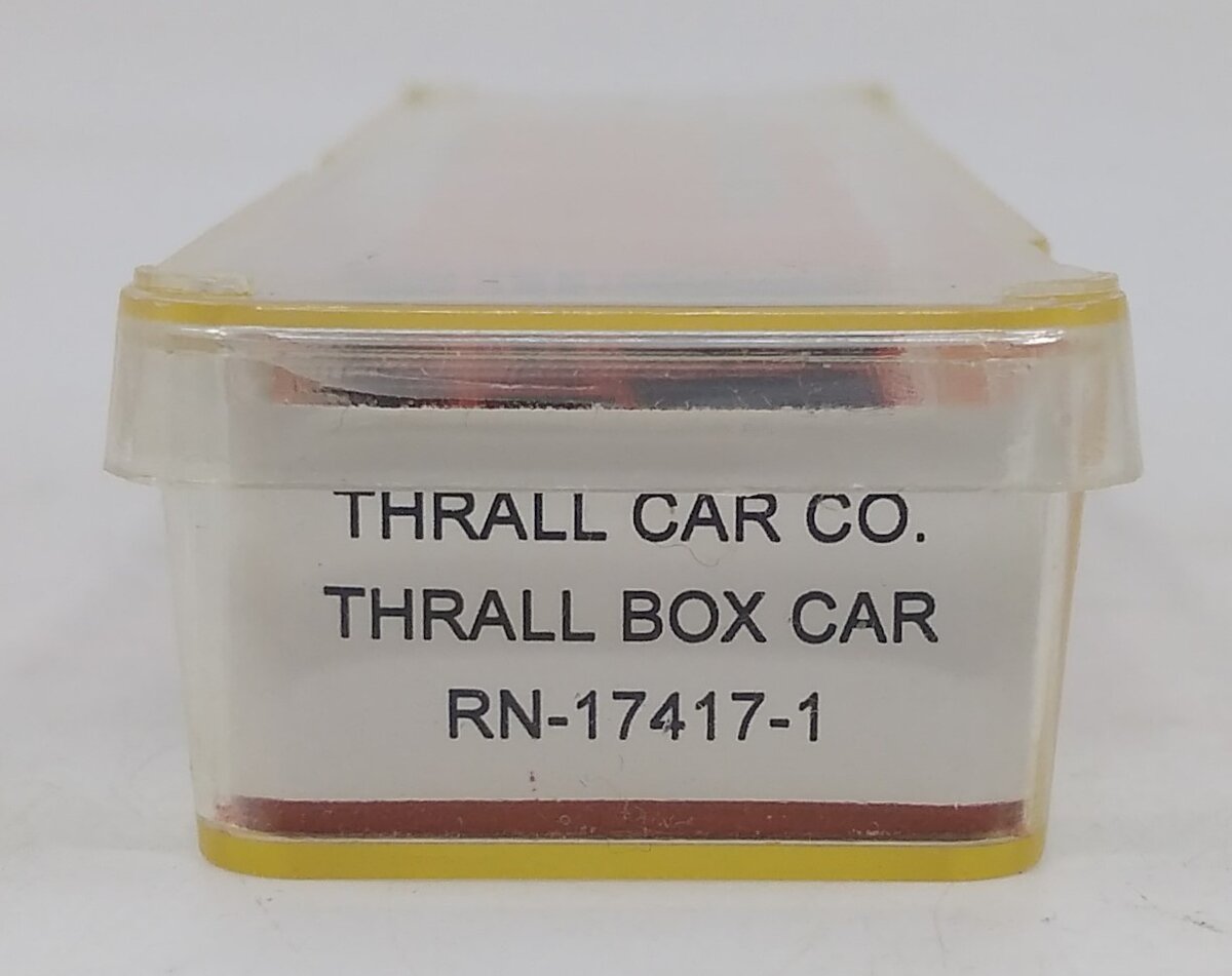 Red Caboose RN-17417-1 N Scale Thrall Car Company All Door Box Car #300 LN/Box