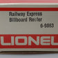 Lionel 6-9863 O Gauge REA Reefer Car #9863 LN/Box