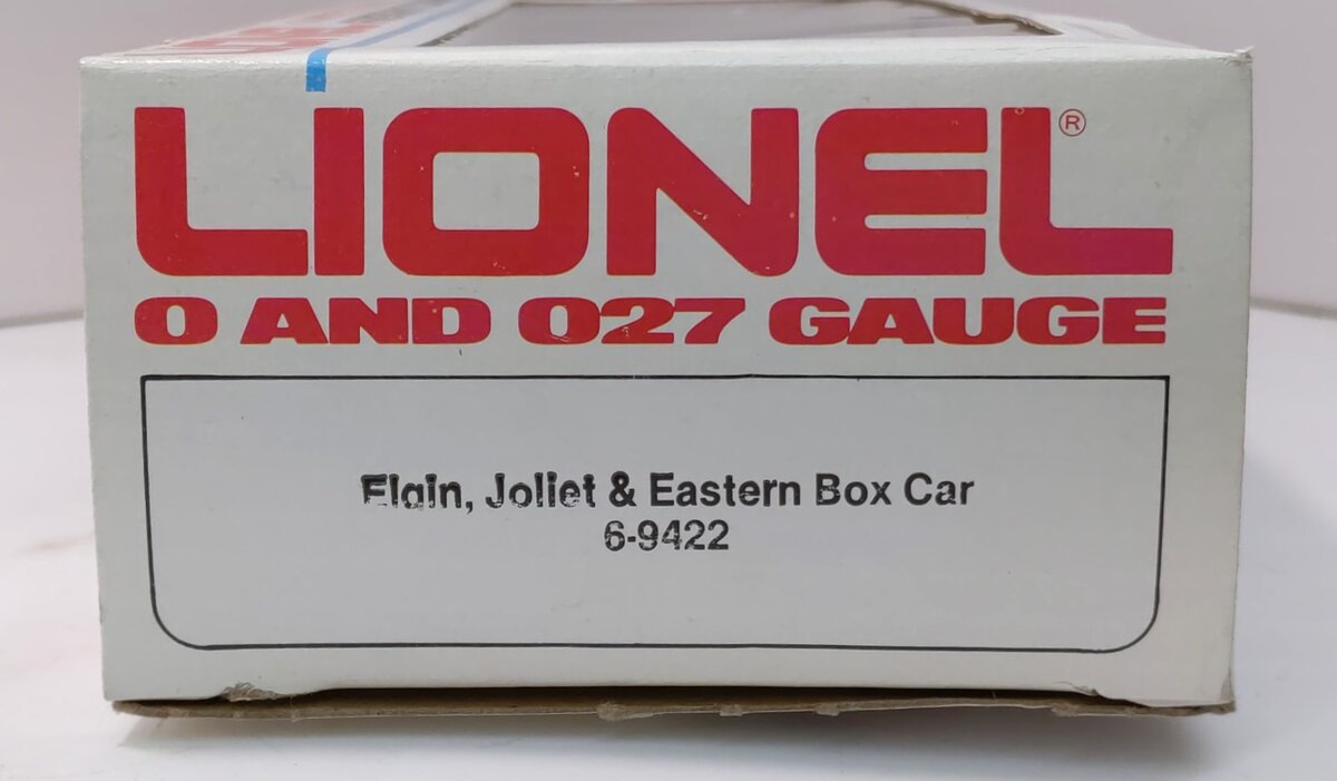 Lionel 6-9422 O Gauge Elgin, Joliet, and Eastern Boxcar NIB