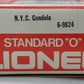 Lionel 6-9824 O Gauge New York Central Gondola with Coal Load LN/Box