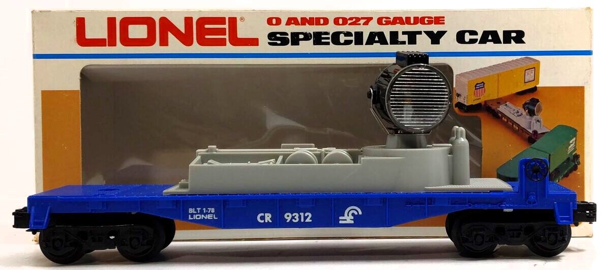Lionel 6-9312 O Gauge Conrail Searchlight Car