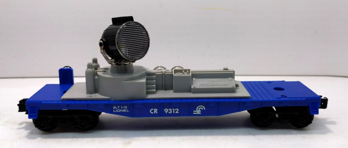 Lionel 6-9312 O Gauge Conrail Searchlight Car